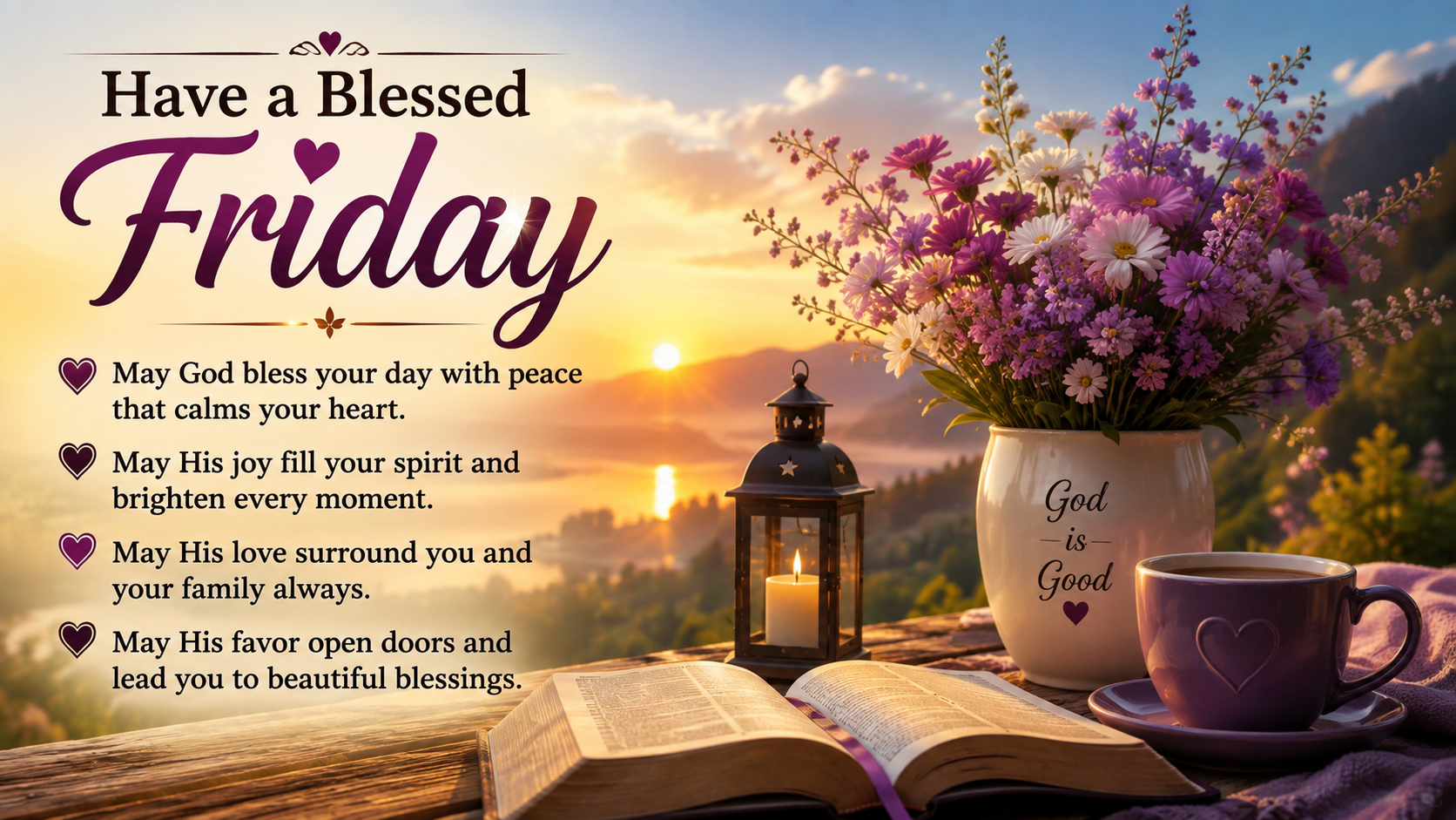 Friday Blessings Images Beautiful Blessings, Prayers, and Messages