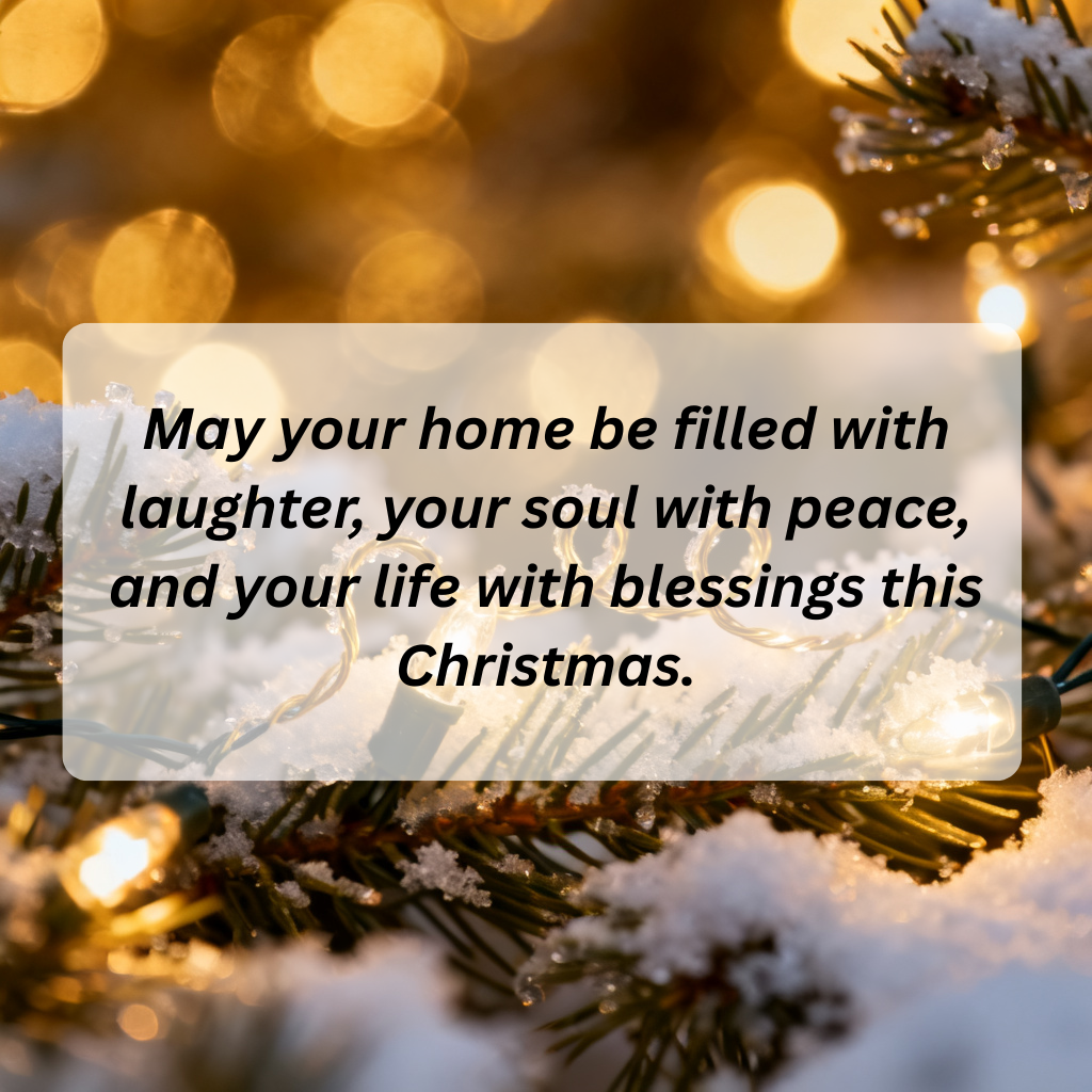 Merry Christmas Blessings: A Heartfelt Guide to Joy, Love, and Peace