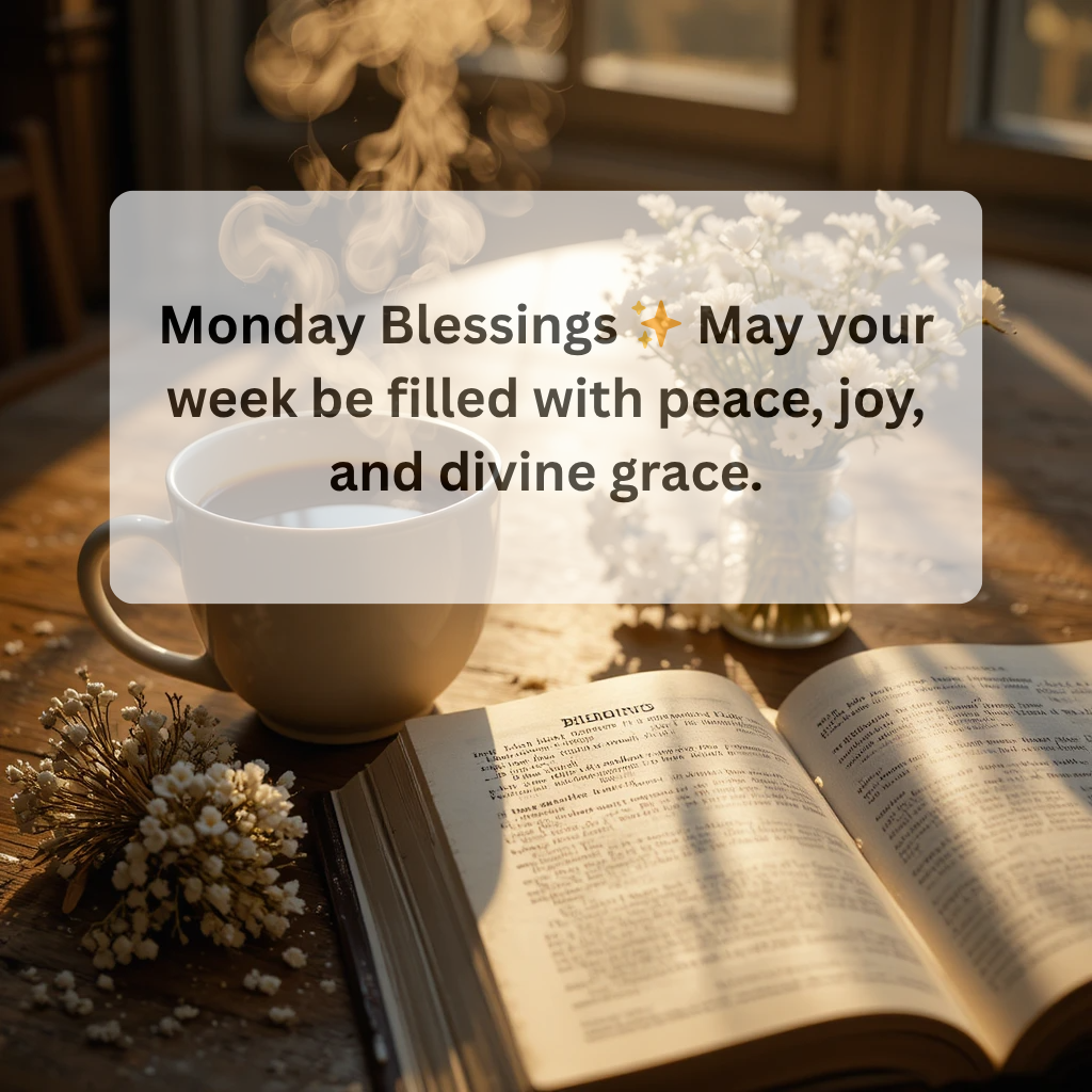 Monday Blessings: A Fresh Start Filled with Hope, Gratitude, and Purpose