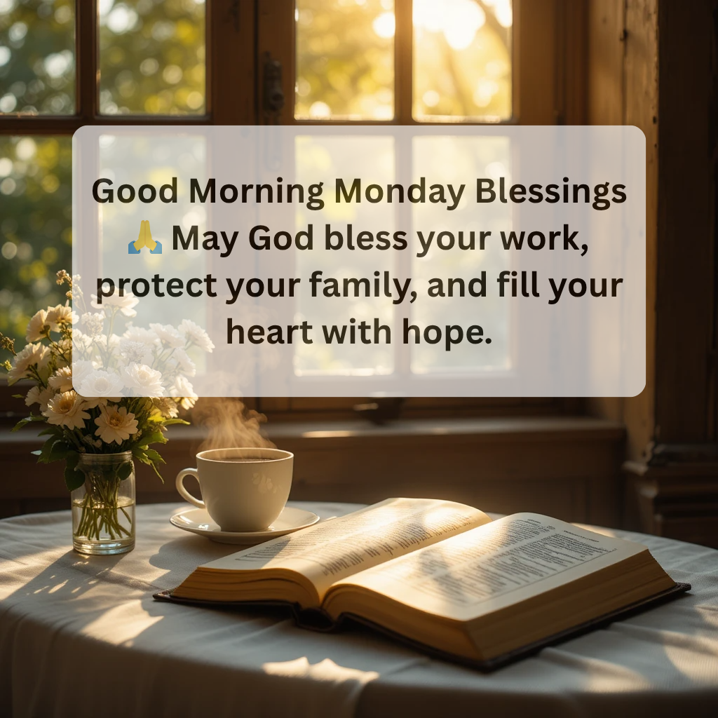 Monday Blessings: A Fresh Start Filled with Hope, Gratitude, and Purpose
