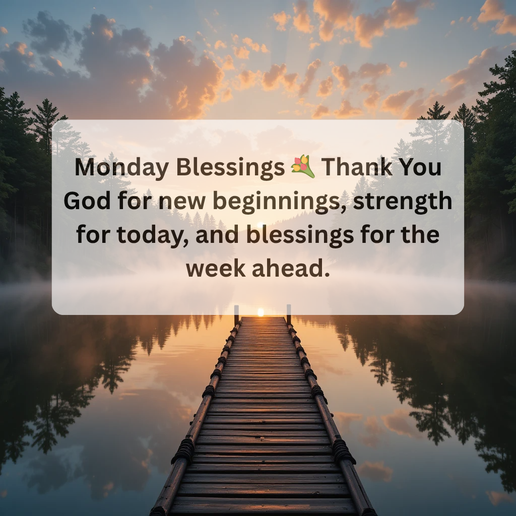 Monday Blessings: A Fresh Start Filled with Hope, Gratitude, and Purpose