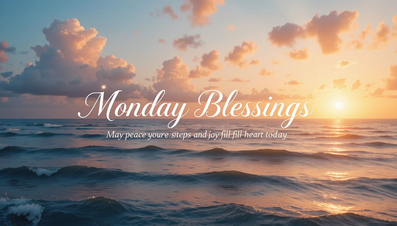 Monday Blessings: A Fresh Start Filled with Hope, Gratitude, and Purpose