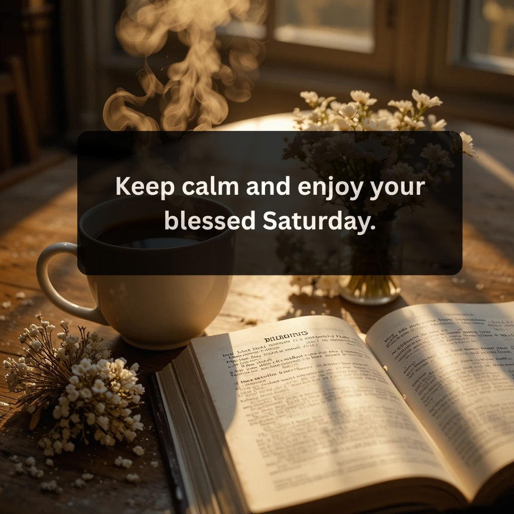 Saturday Blessings for Peace, Joy, and a Happy Weekend
