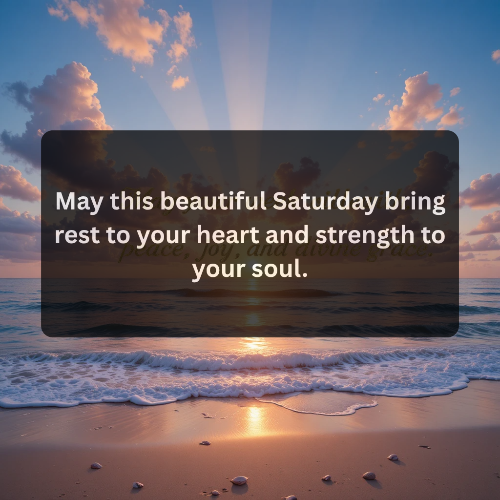 Saturday Blessings for Peace, Joy, and a Happy Weekend