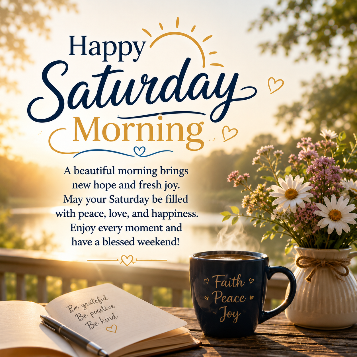 250+ Saturday Morning Blessings to Start Your Weekend With Peace and Joy