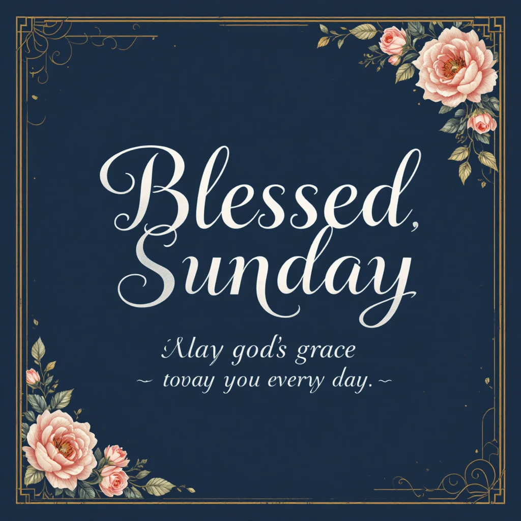 Sunday Blessings Beautiful Messages to Uplift Your Heart