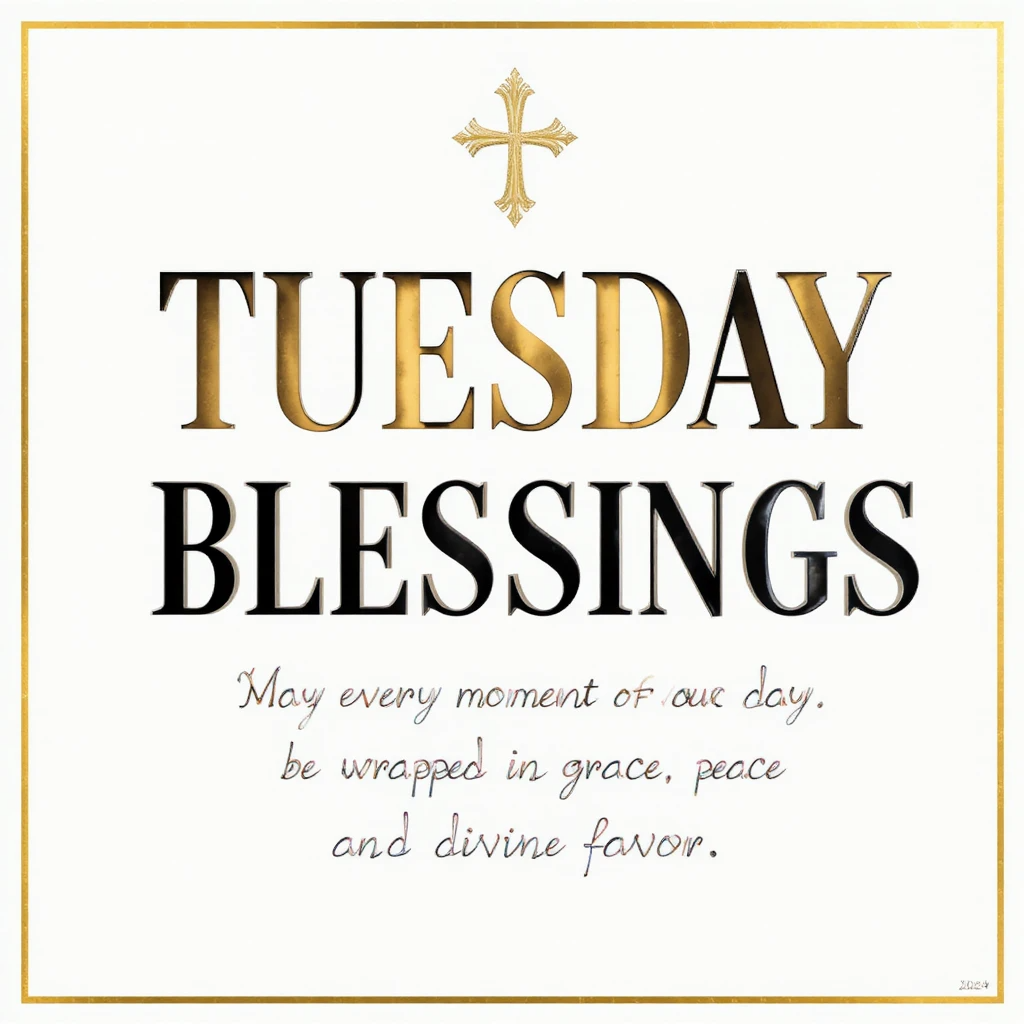 Tuesday Blessings – Prayers, Quotes & Positive Words for a Blessed Day