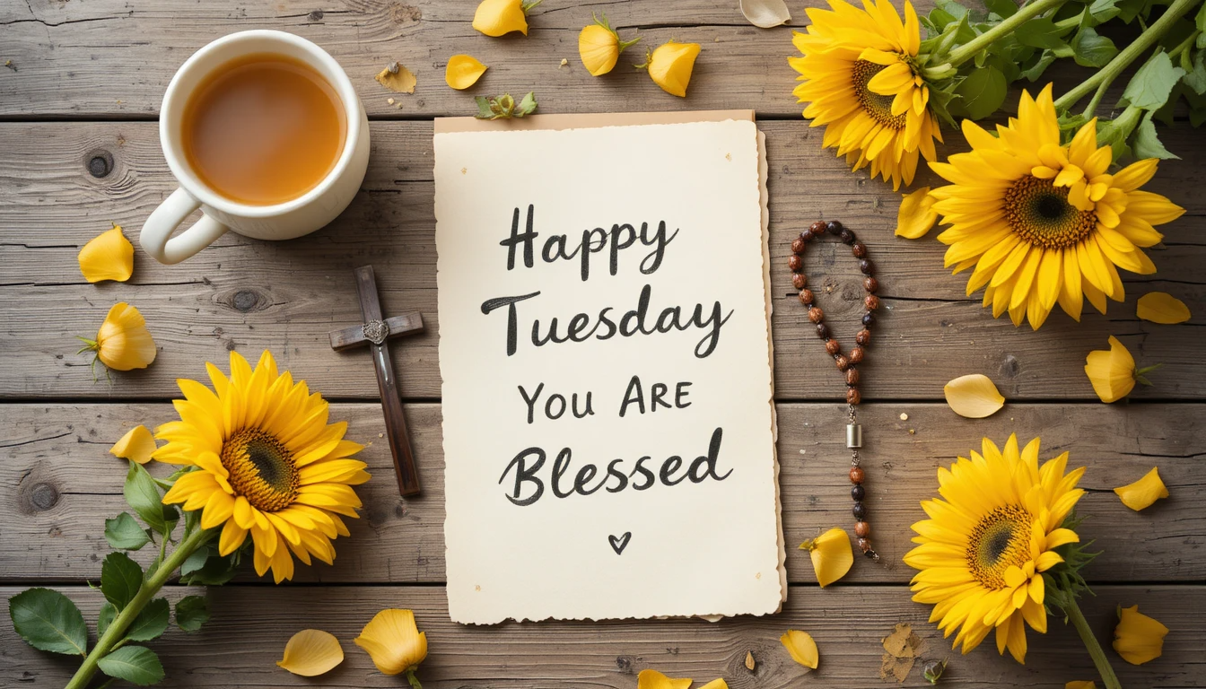 Tuesday Blessings – Prayers, Quotes & Positive Words for a Blessed Day
