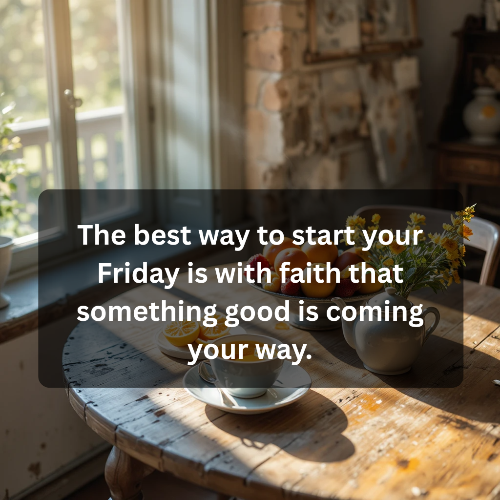 100+ Friday Blessings Images to Inspire Peace, Joy