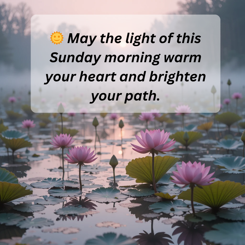 Good Morning Sunday Blessings: Embrace the Beauty of a New Day