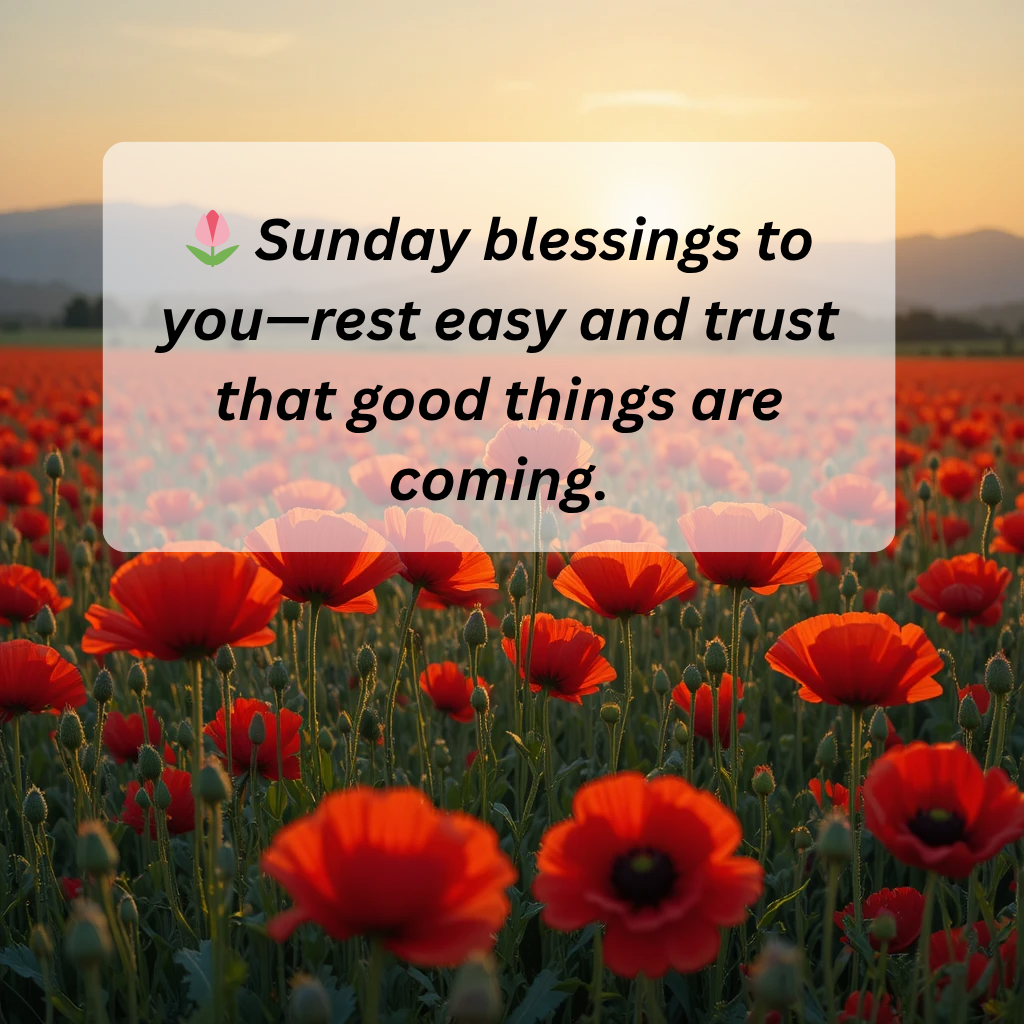 Good Morning Sunday Blessings: Embrace the Beauty of a New Day