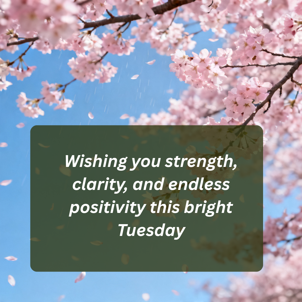 Good Morning Tuesday Blessings: Start Your Day with Positivity, Gratitude