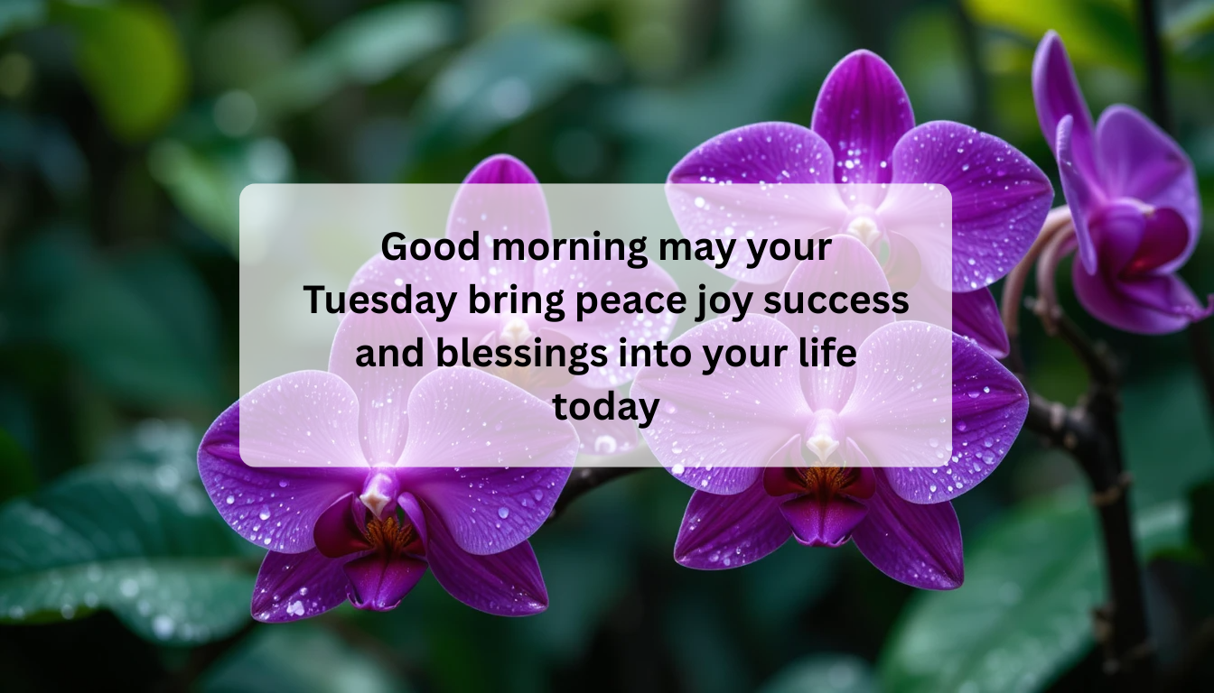 Good Morning Tuesday Blessings: Start Your Day with Positivity, Gratitude
