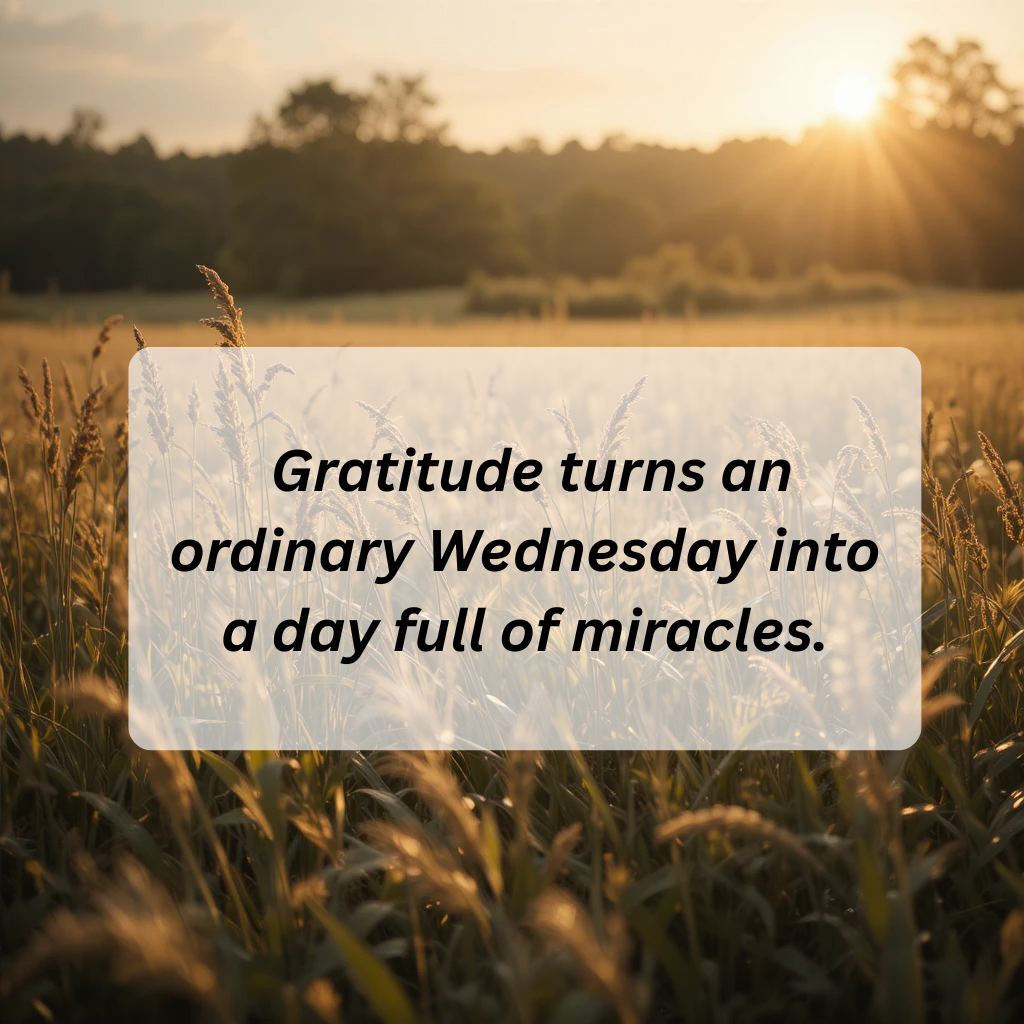 Happy Wednesday Blessings: A Midweek Gift of Joy and Gratitude