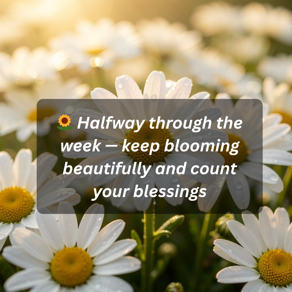 Happy Wednesday Blessings: A Midweek Gift of Joy and Gratitude