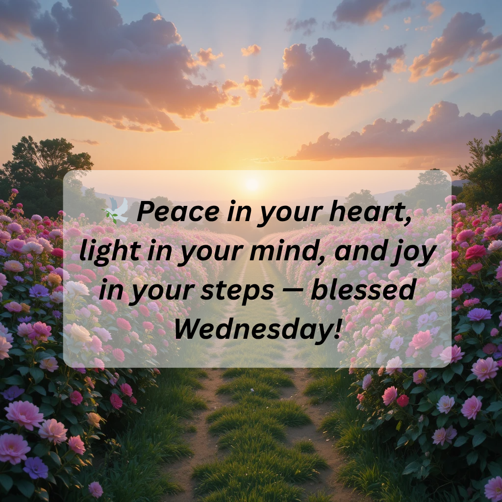 Happy Wednesday Blessings: A Midweek Gift of Joy and Gratitude