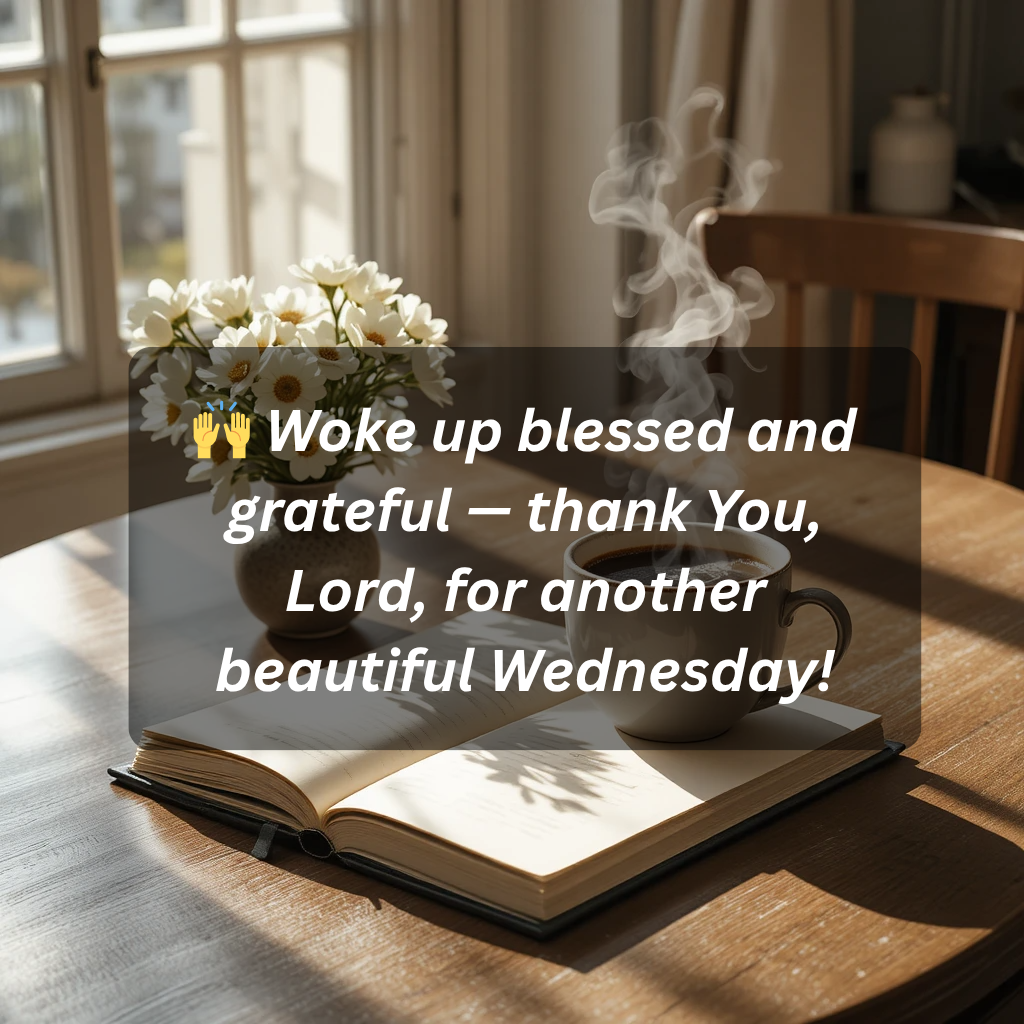 Happy Wednesday Blessings: A Midweek Gift of Joy and Gratitude
