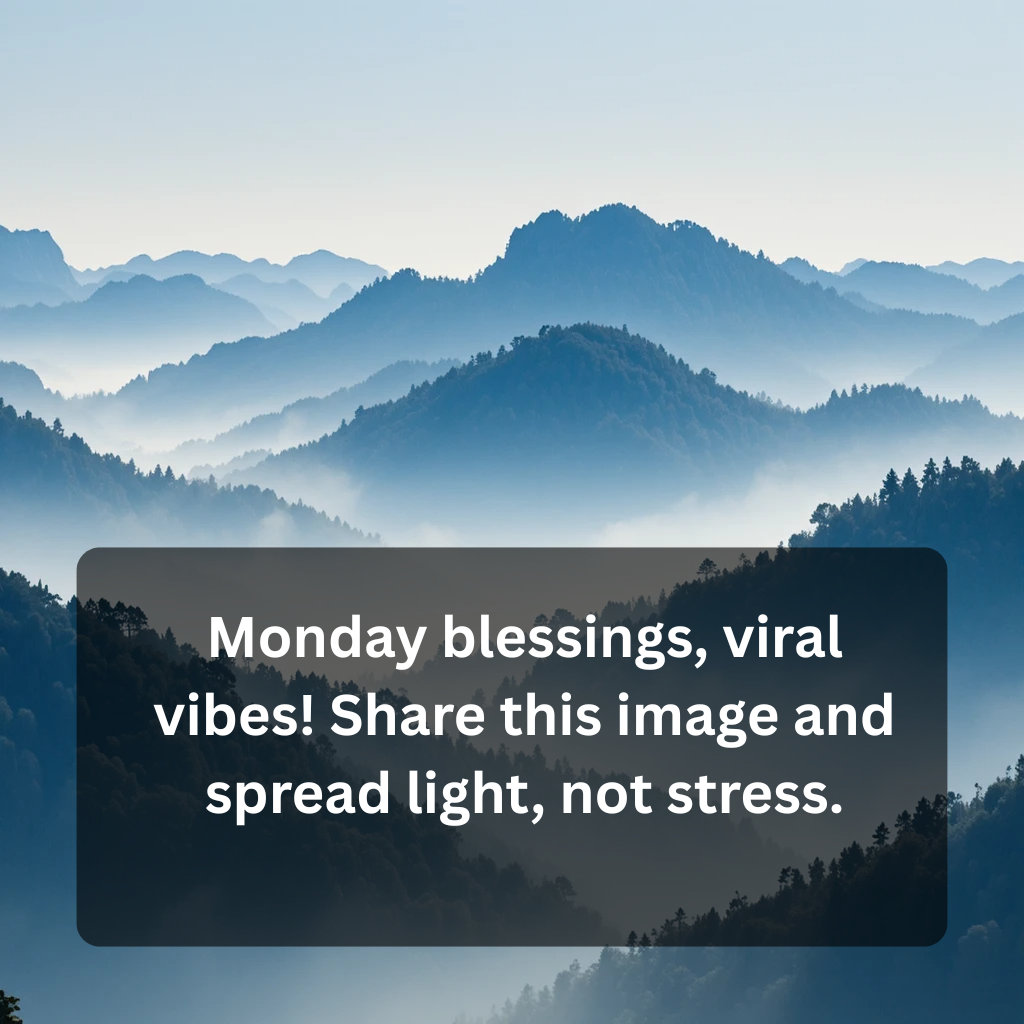 Beautiful Monday Blessings Images to Brighten Every Morning