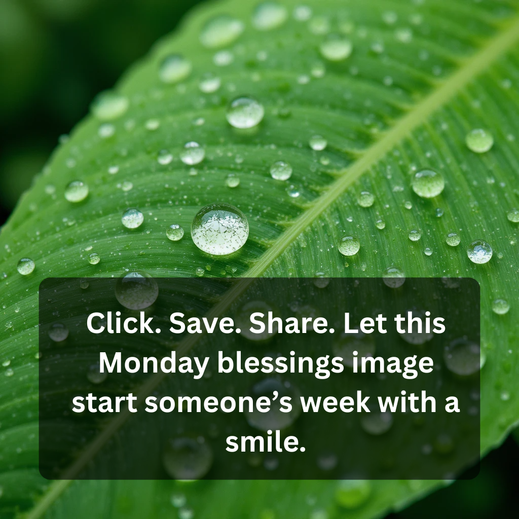 Beautiful Monday Blessings Images to Brighten Every Morning
