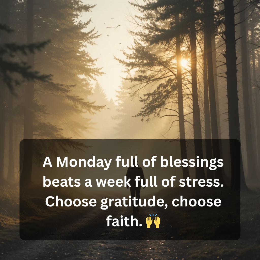 Beautiful Monday Blessings Images to Brighten Every Morning