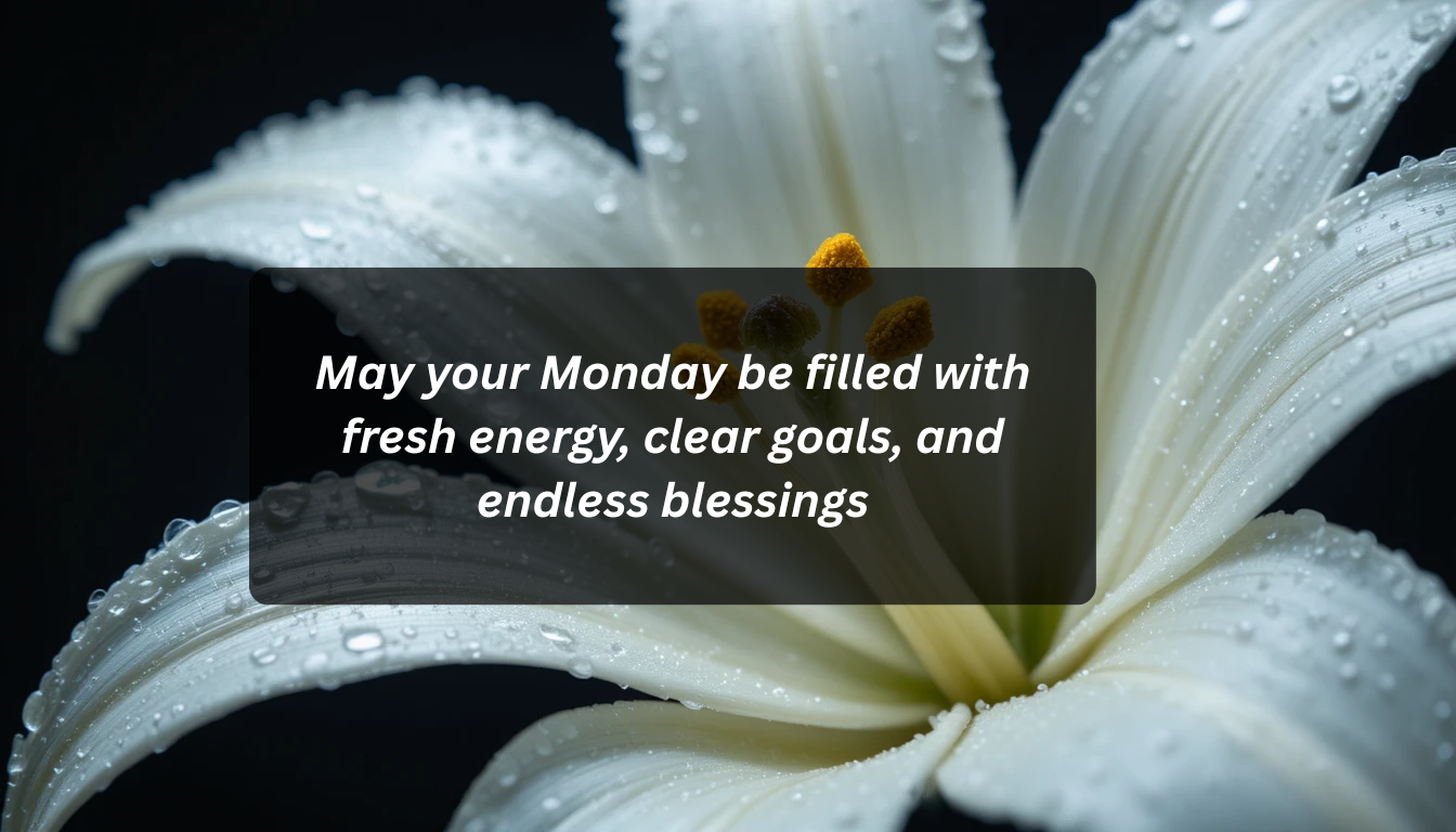 Monday Blessings Quotes to Start Your Week with Positivity and Purpose