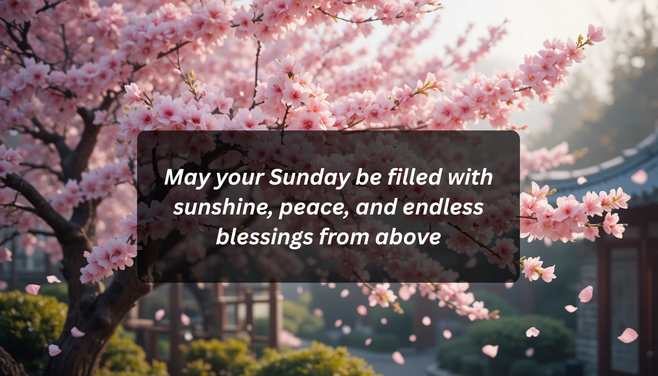 100+ Sunday Blessings Quotes to Inspire Peace, Positivity, and a Fresh Start