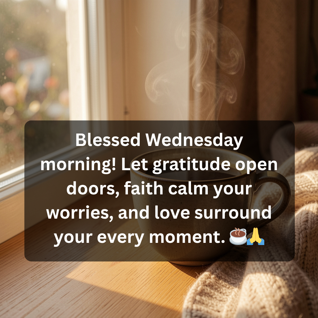 Wednesday Morning Blessings: Uplift Your Midweek