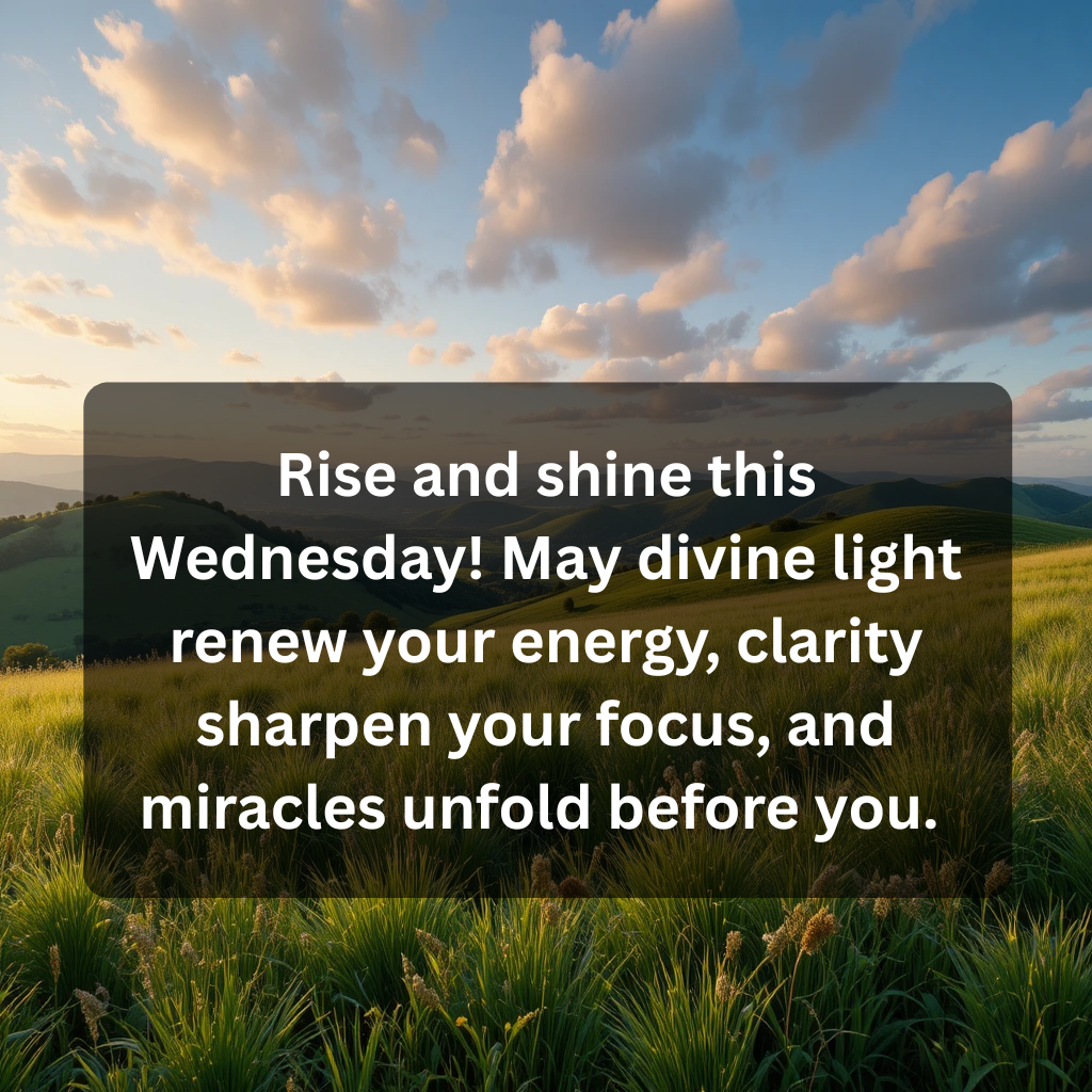 Wednesday Morning Blessings: Uplift Your Midweek