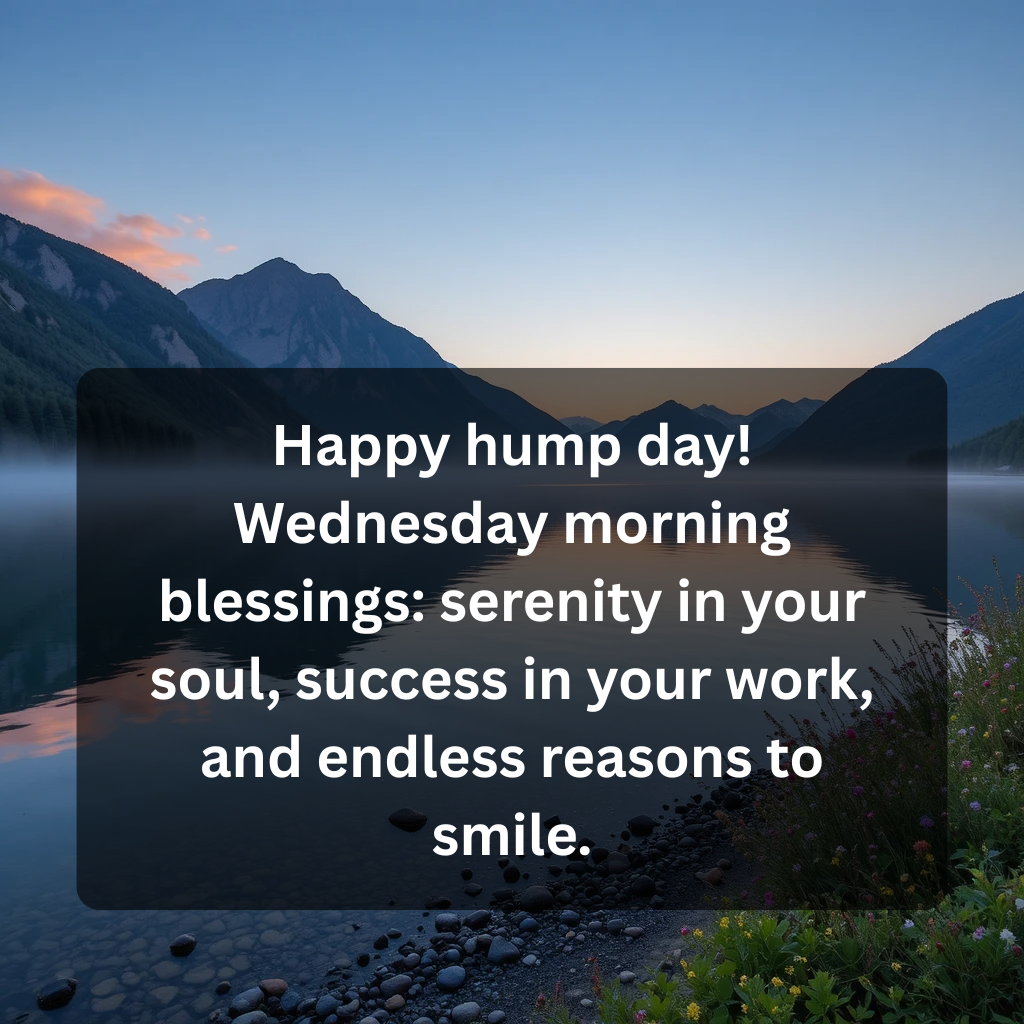 Wednesday Morning Blessings: Uplift Your Midweek