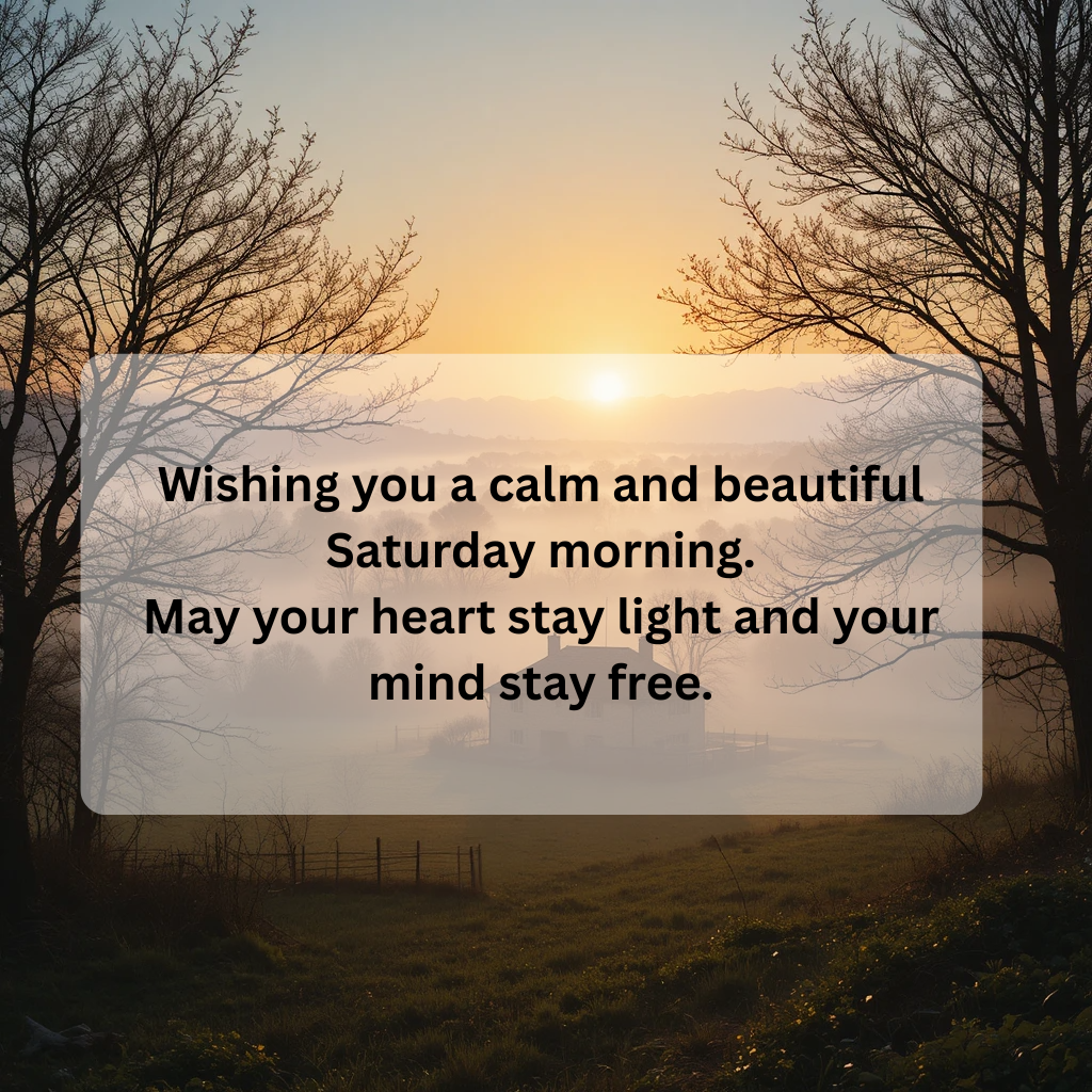 100+ Happy Saturday Blessings for a Joyful Weekend