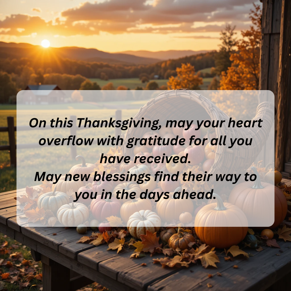 100 Thanksgiving Blessings to Warm Every Heart This Year