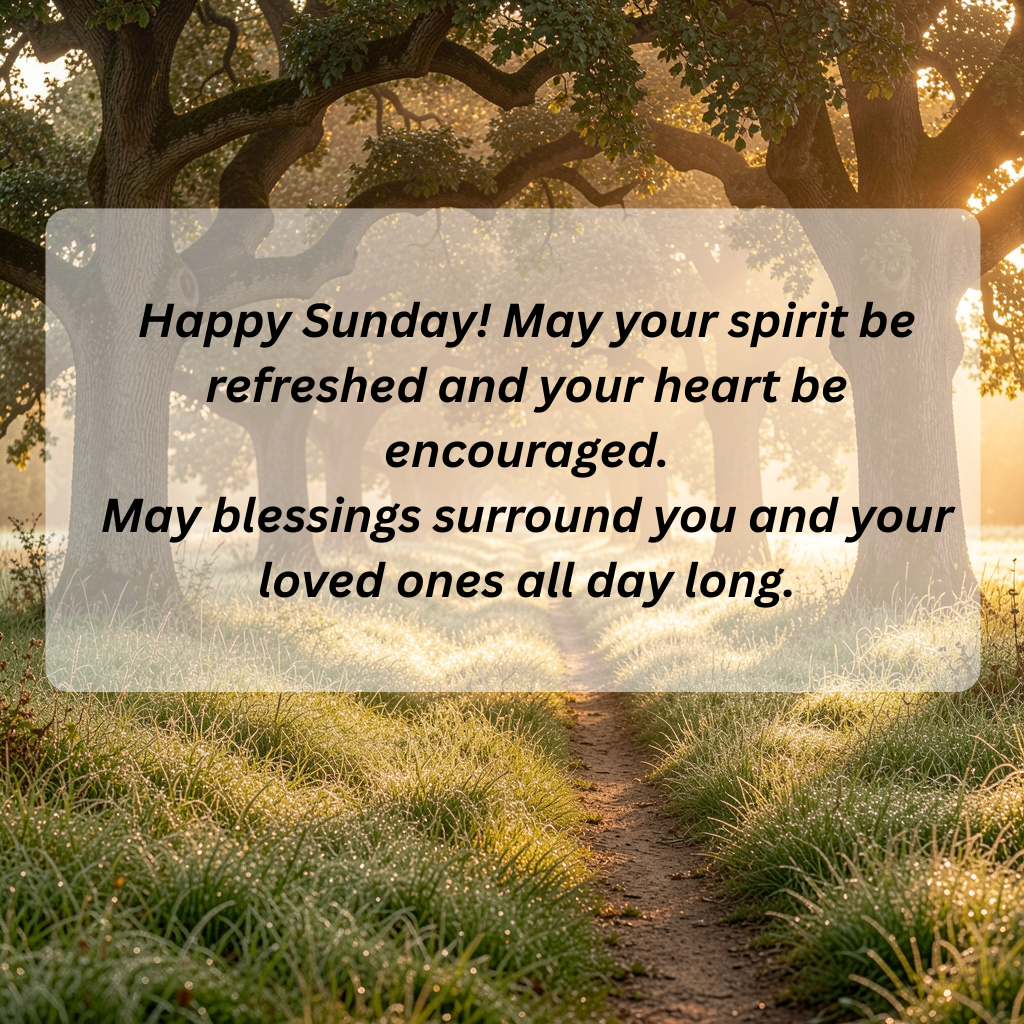 120+ Powerful Inspirational Sunday Morning Blessings