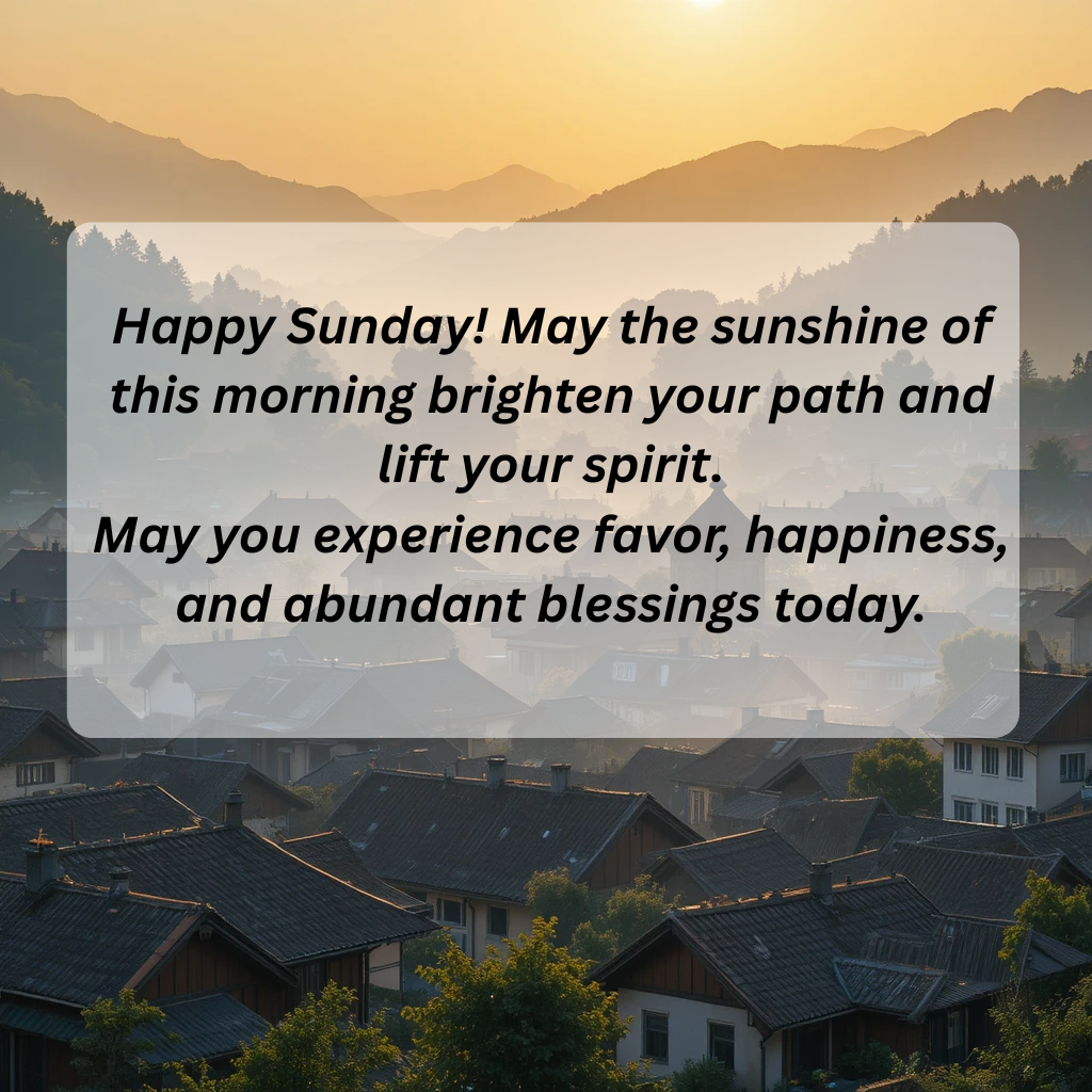120+ Powerful Inspirational Sunday Morning Blessings