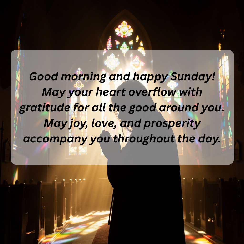 120+ Powerful Inspirational Sunday Morning Blessings