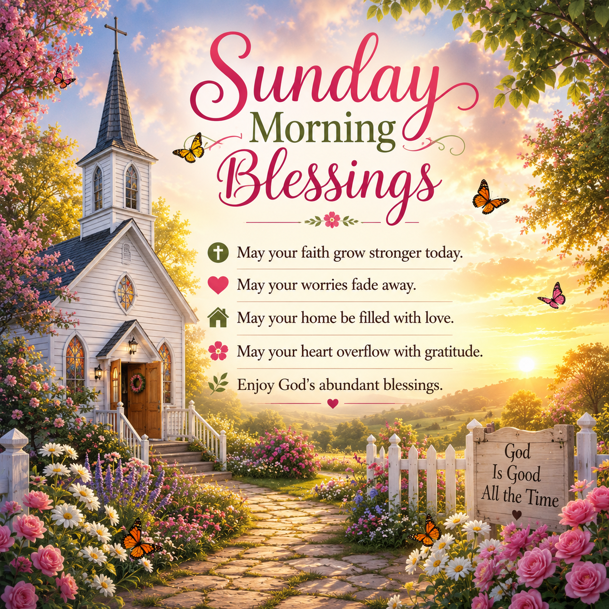 120 Positive Sunday Blessings to Brighten Your Whole Week