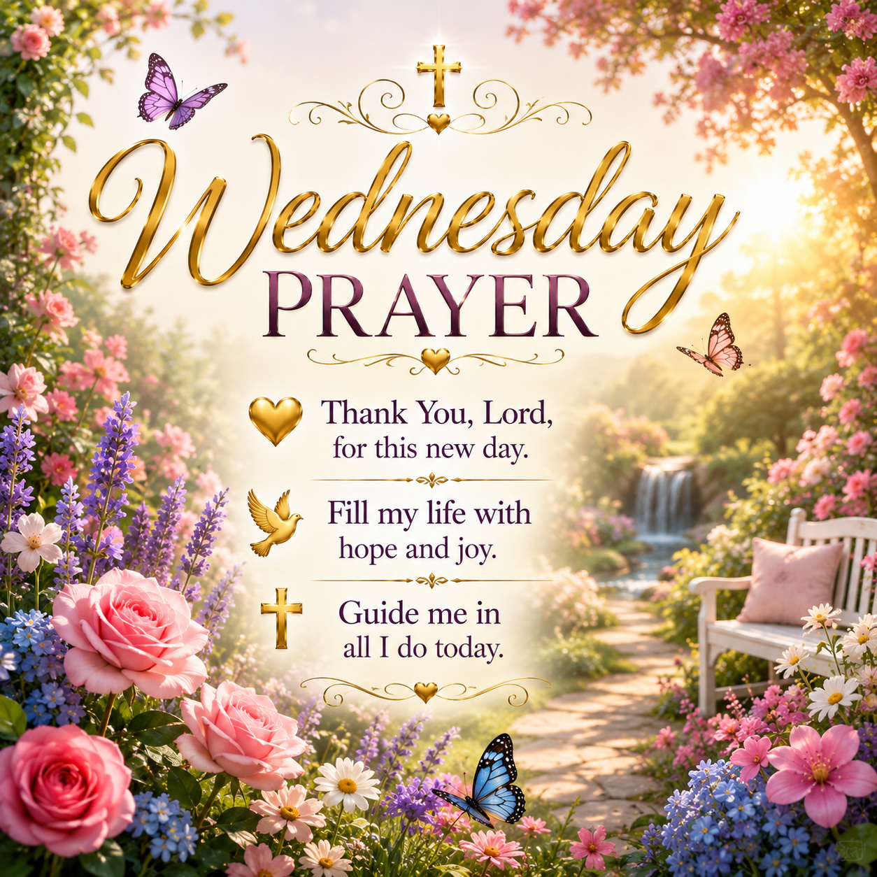 100+ Wednesday Blessings and Prayers to Brighten Every Moment