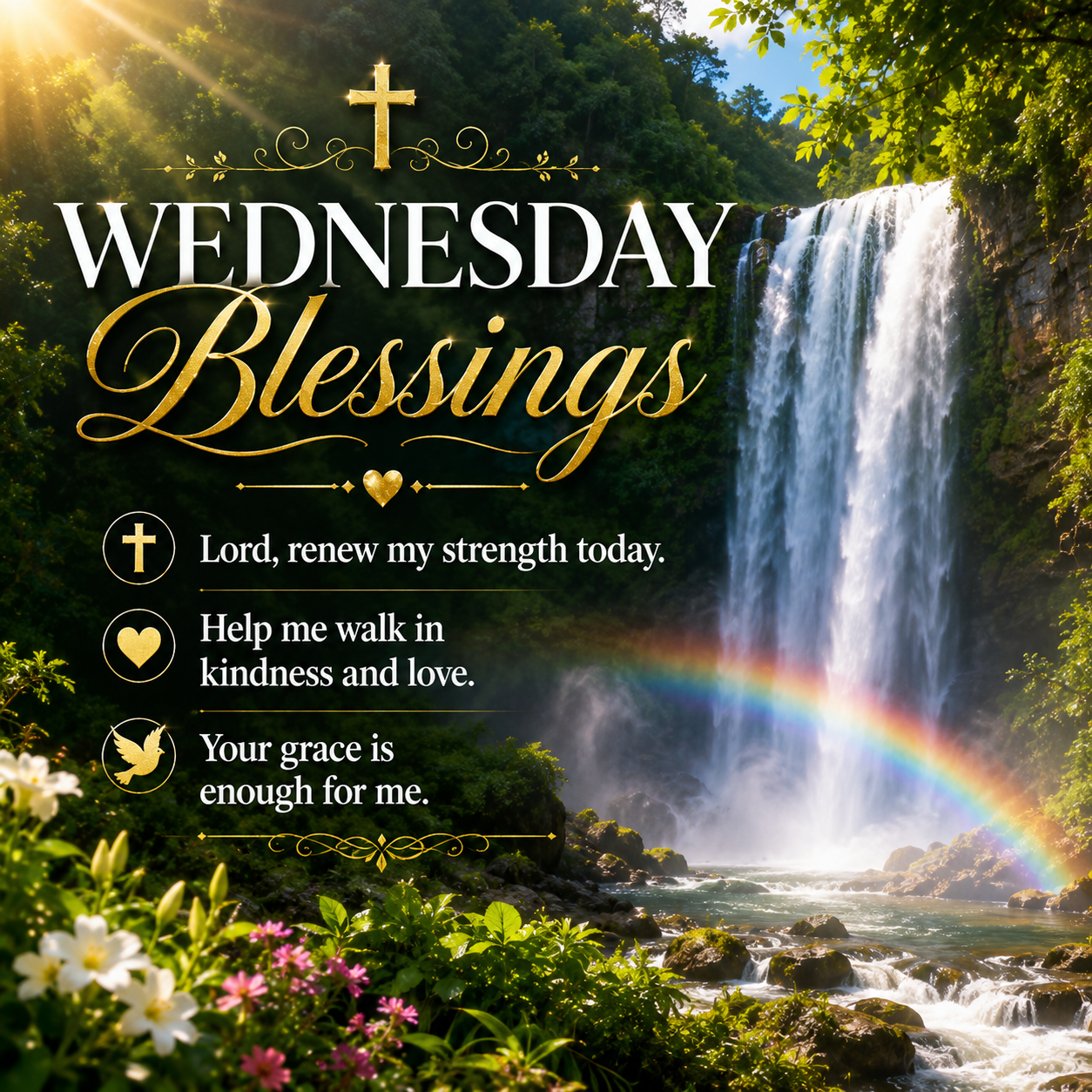 100+ Wednesday Blessings and Prayers to Brighten Every Moment