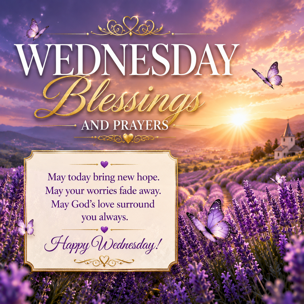 100+ Wednesday Blessings and Prayers to Brighten Every Moment
