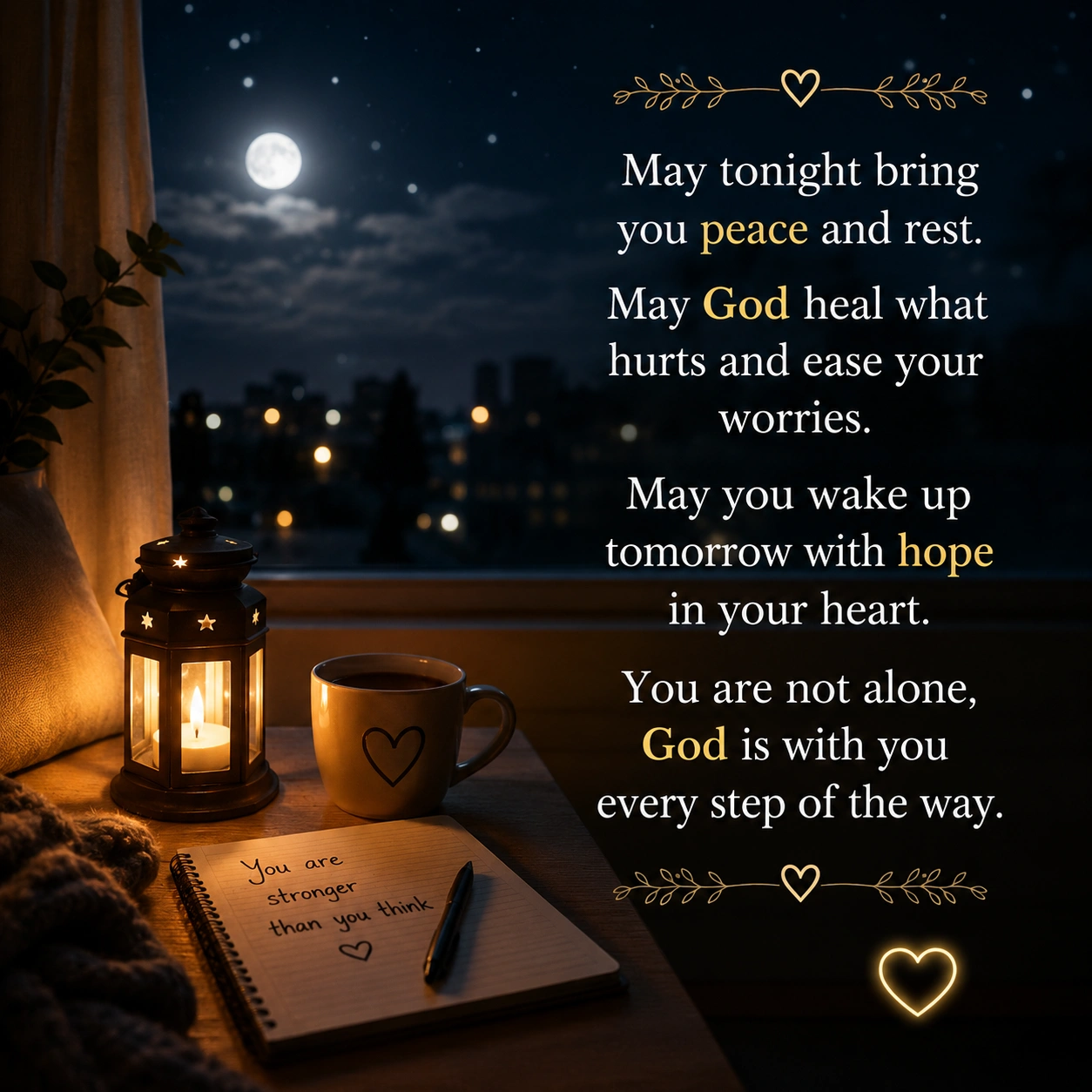1150+ Beautiful Good Night Blessings for Peace and Sweet Dreams