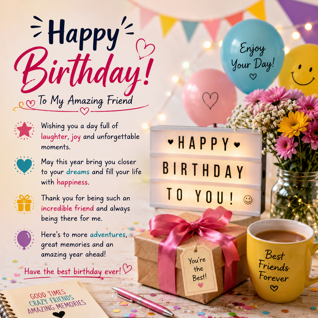 Female Birthday Blessings Heartfelt Wishes for Every Special Woman