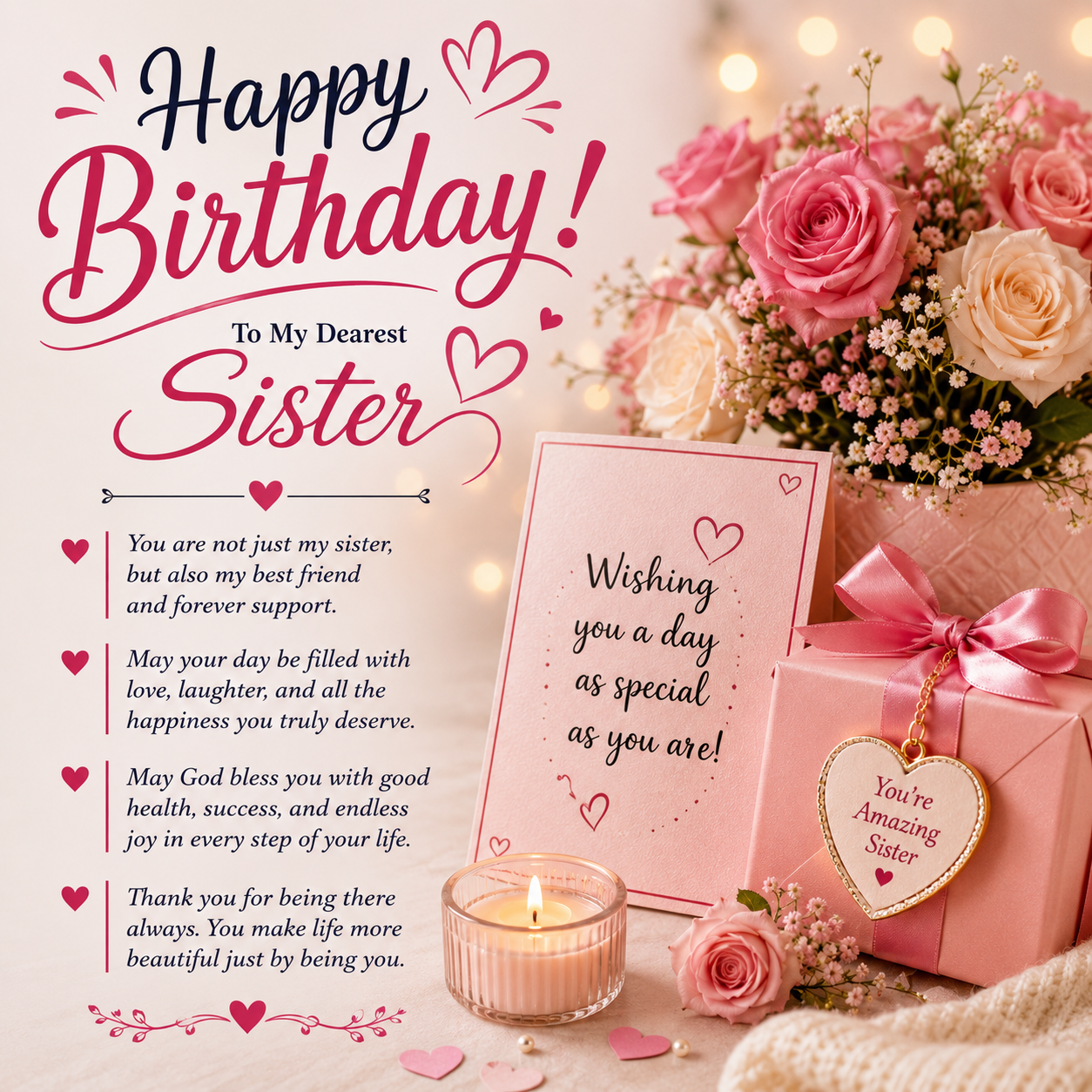Female Birthday Blessings Heartfelt Wishes for Every Special Woman
