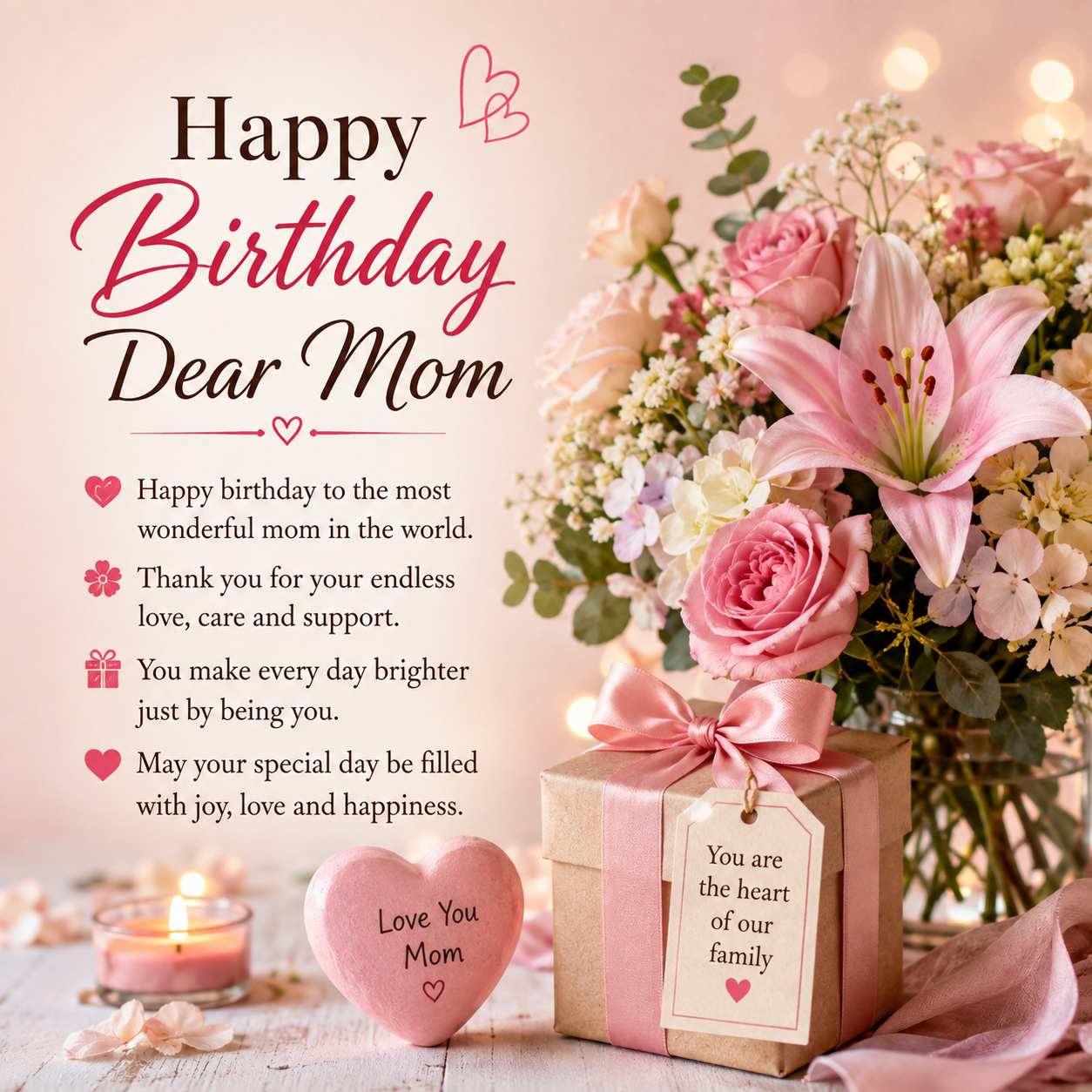 Female Birthday Blessings Heartfelt Wishes for Every Special Woman