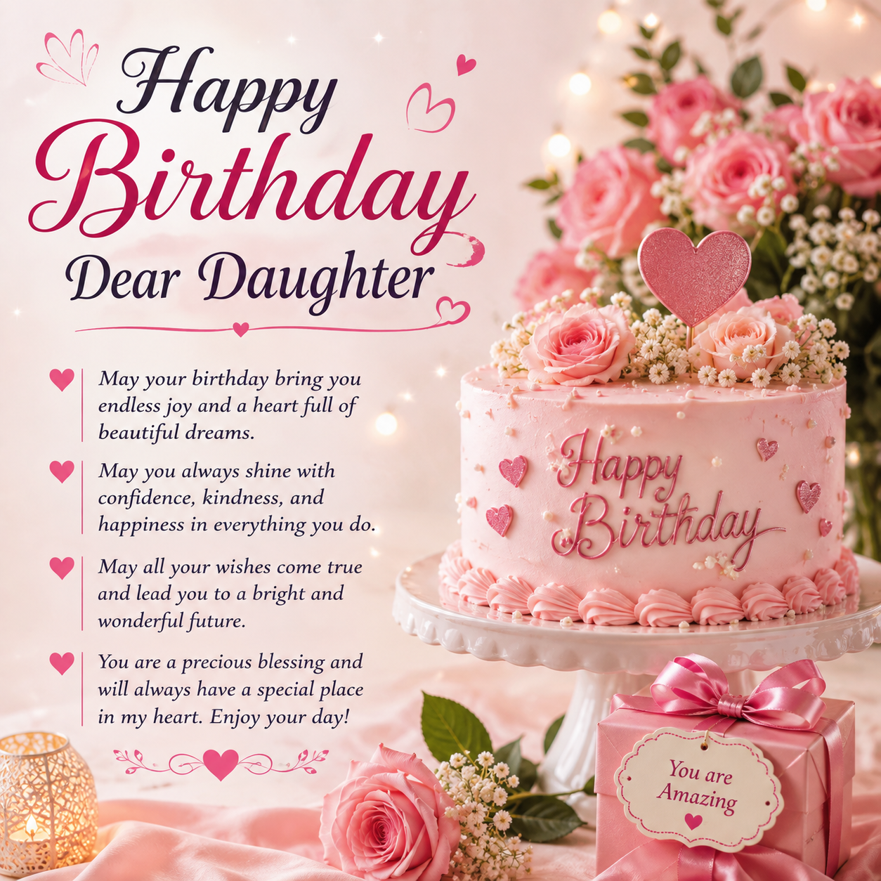 Female Birthday Blessings Heartfelt Wishes for Every Special Woman