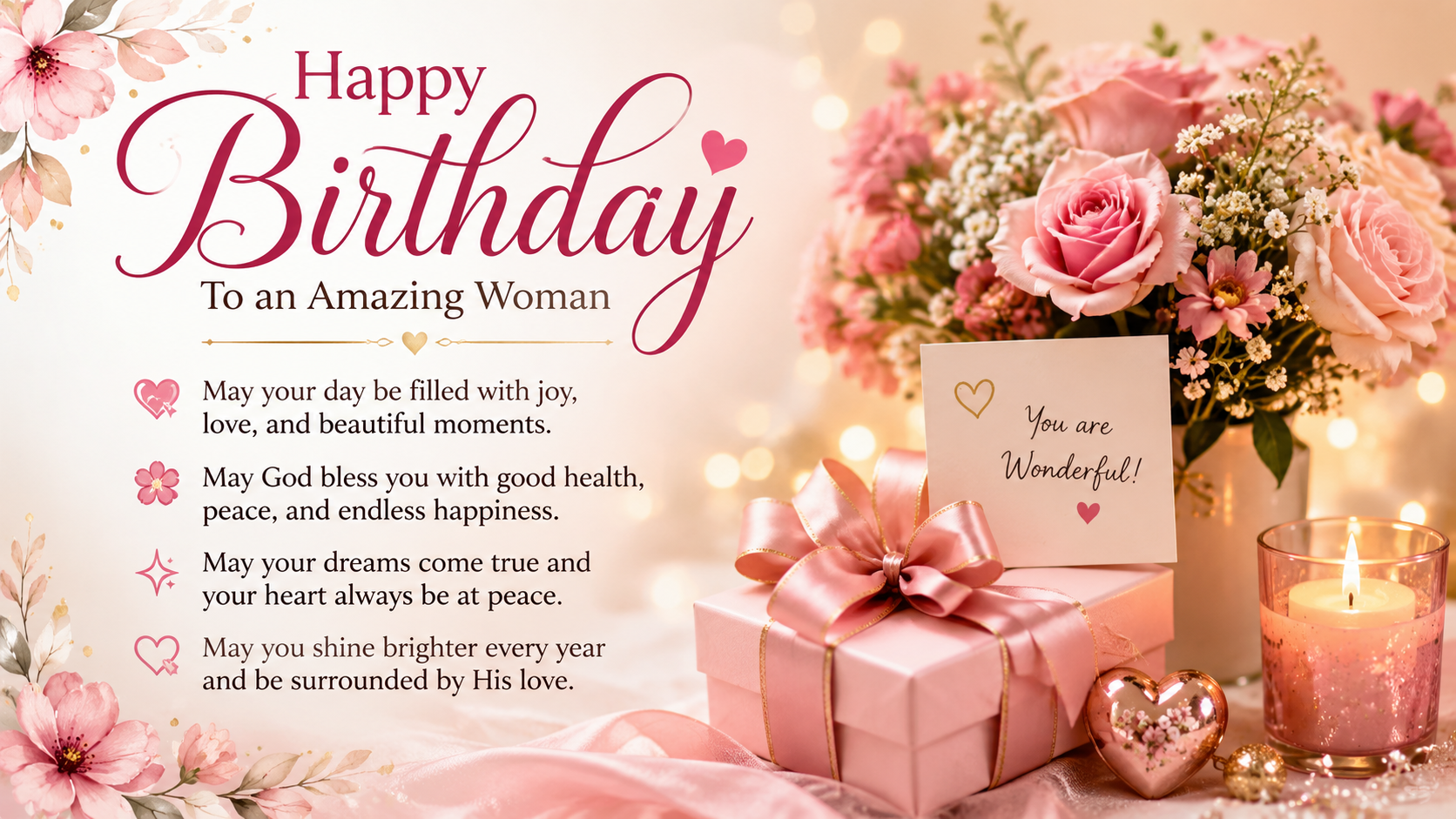 Female Birthday Blessings: Heartfelt Wishes for Every Special Woman