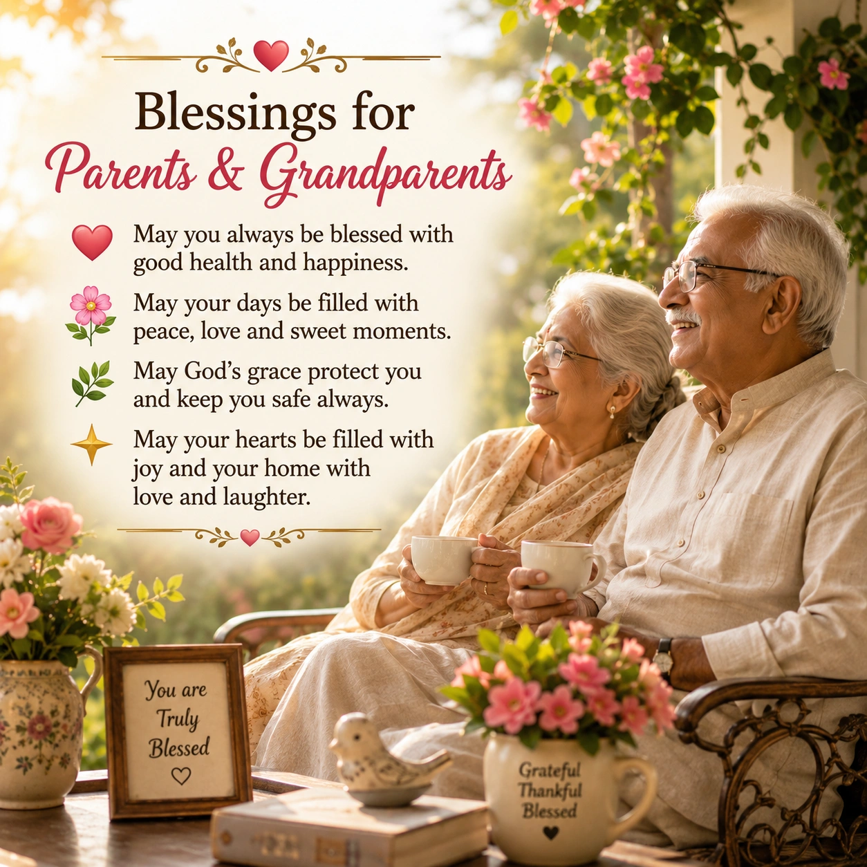Good Afternoon Blessings for Peace, Joy, and Happiness