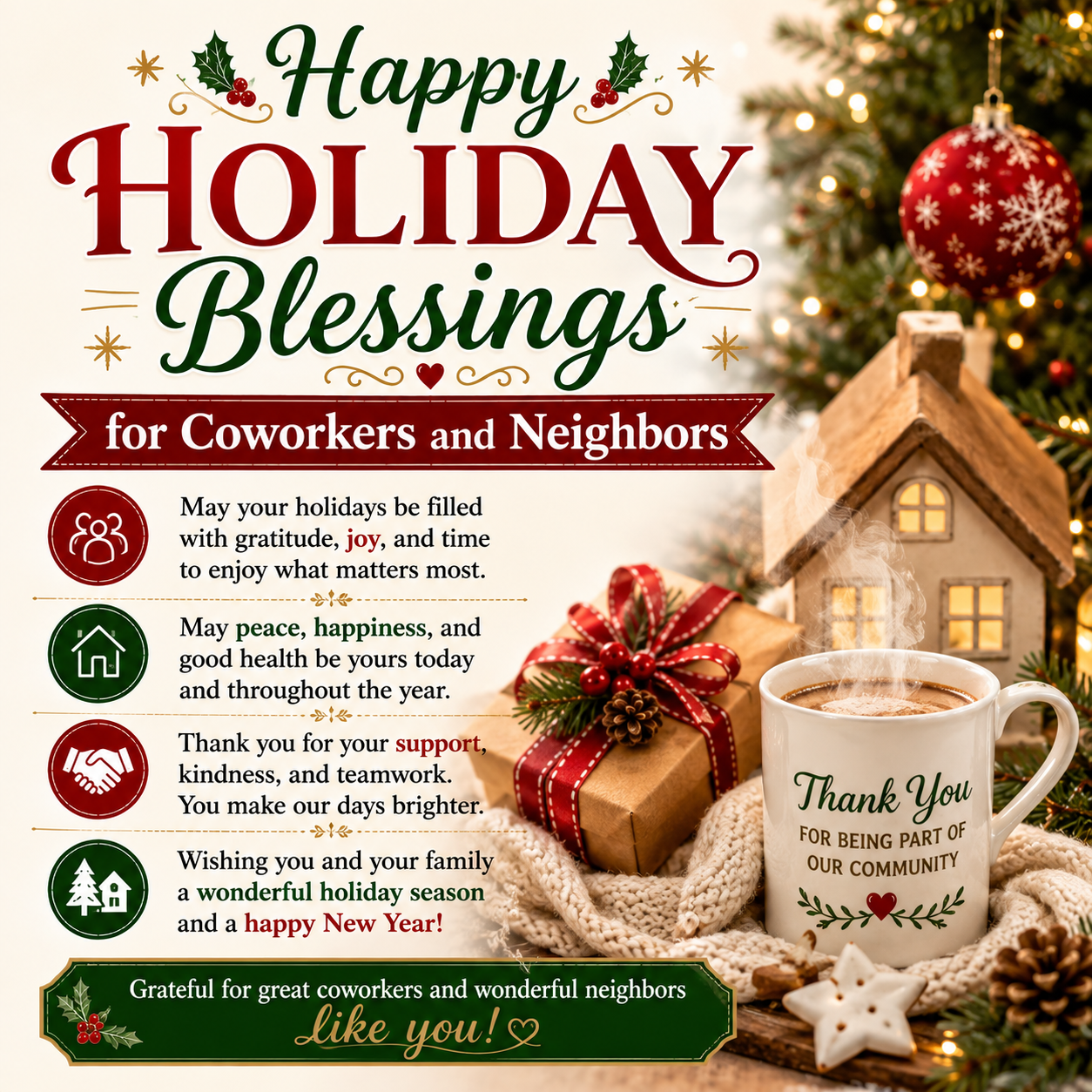 Happy Holiday Blessings