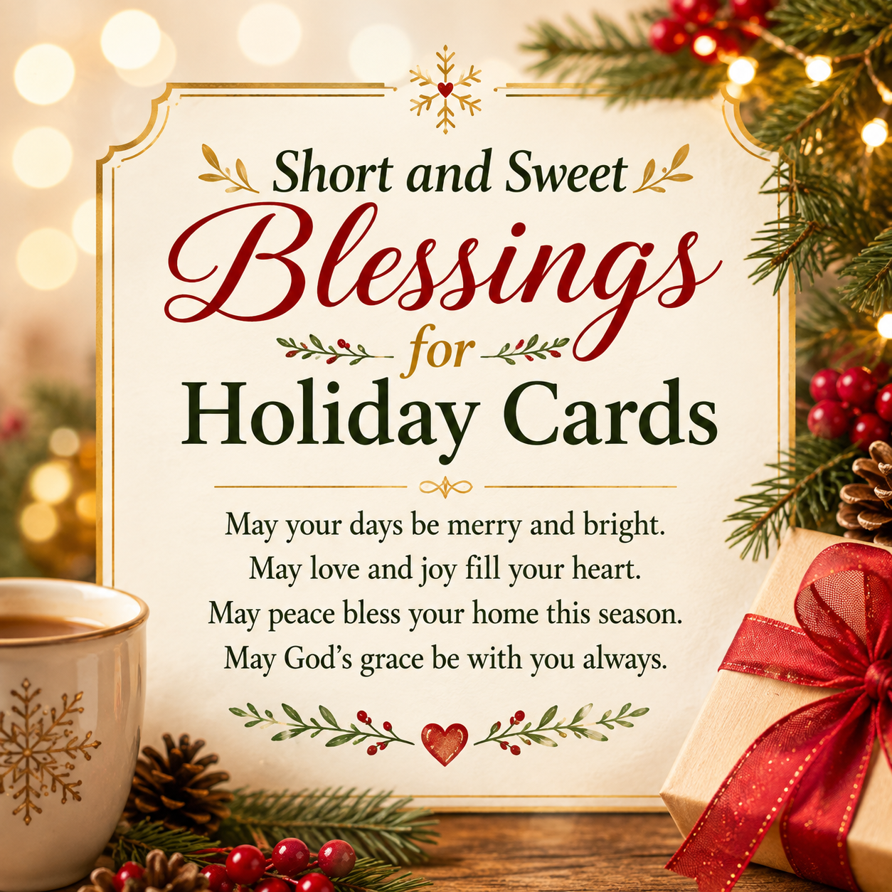 130+ Happy Holiday Blessings to Share With the Ones You Love