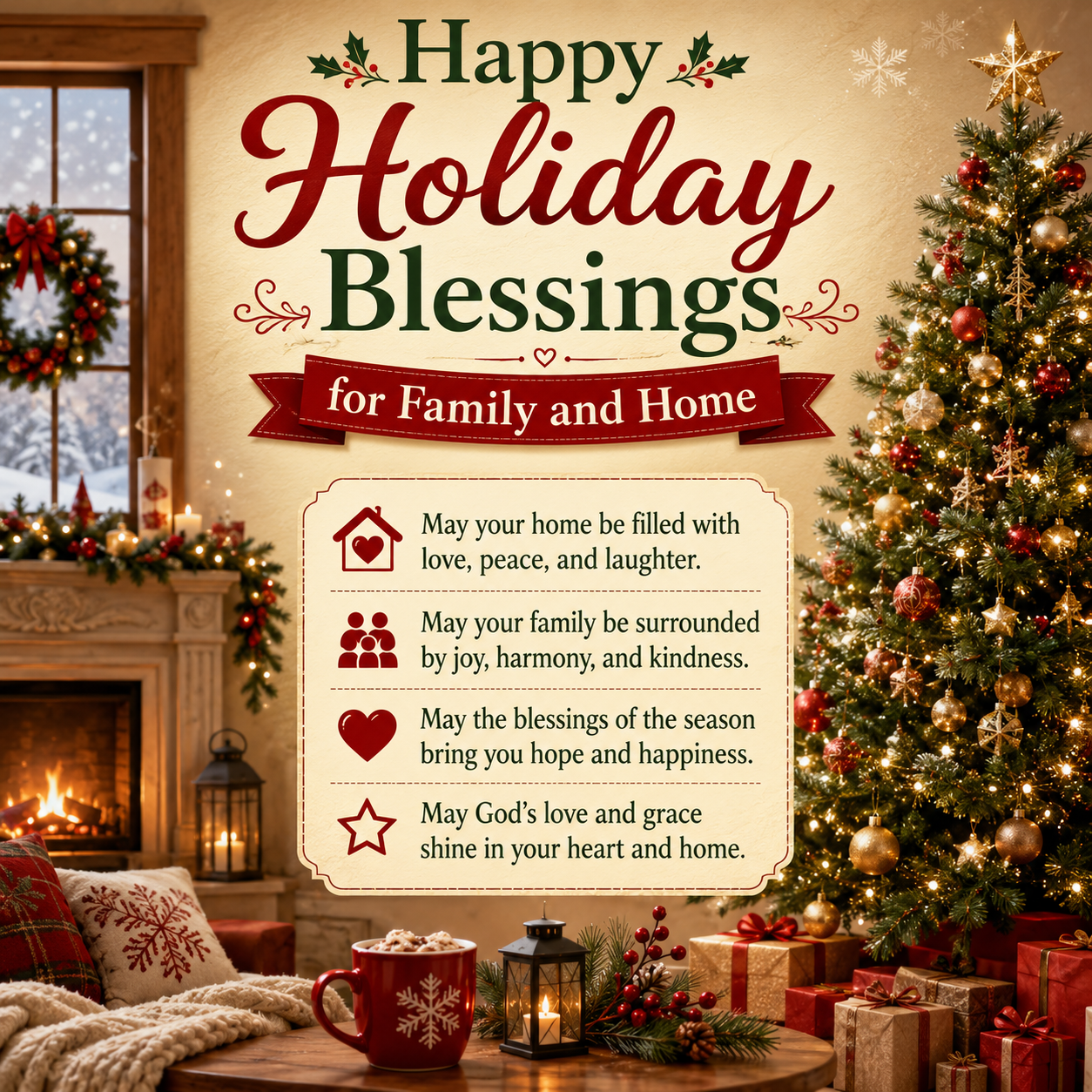 130+ Happy Holiday Blessings to Share With the Ones You Love