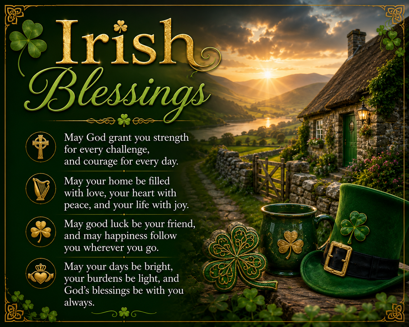75+ Beautiful Irish Blessings for Every Occasion in Life