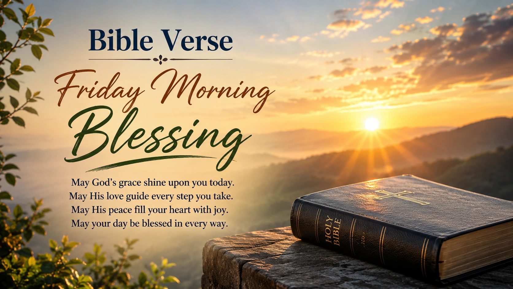 Friday Morning Blessing for a Happy Day